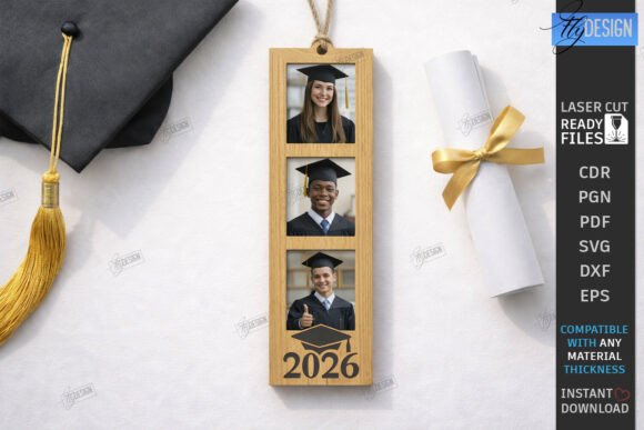 Graduation Photo Frame Laser Cut CNC