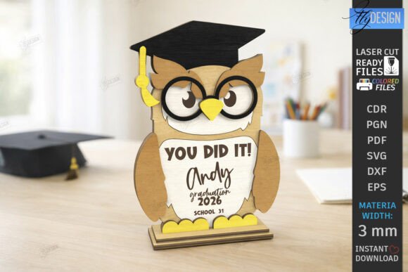 Personalized Kids Graduation Award Laser
