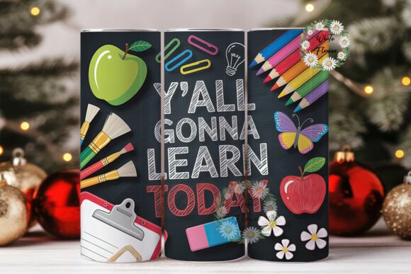 School Vibes Classroom 20oz Tumbler Wrap