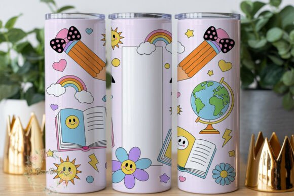 Sophia School Supply 20oz Tumbler Wrap Graphics