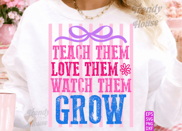 Striped Kindness Teacher Png Teach Love Graphics