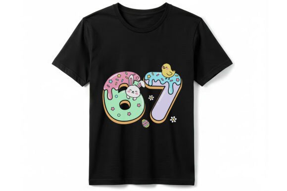 Sweet Easter 67 Donut Bunny T-Shirt