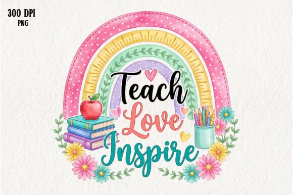 Teacher Sublimation PNG Graphics
